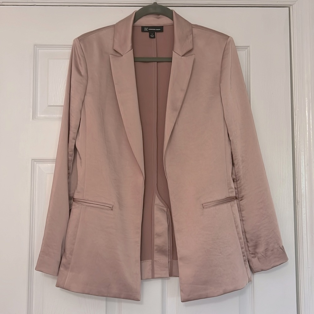 INC international concepts rose pink jacket